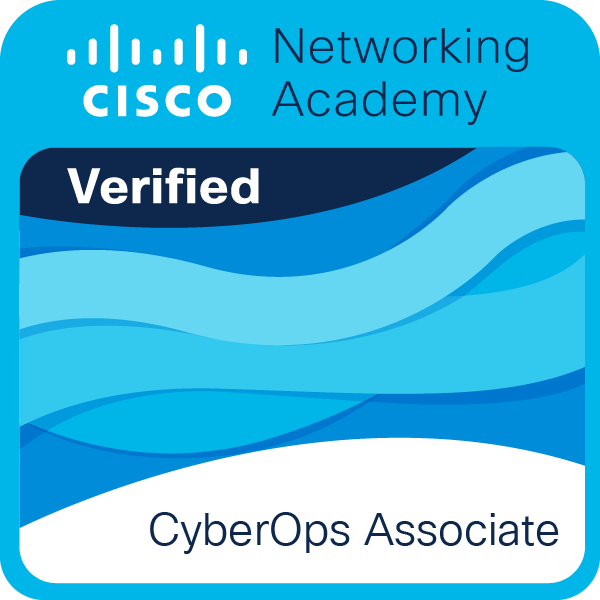 CyberOps Associate badge